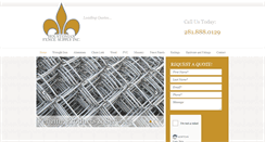 Desktop Screenshot of houstonianfencesupply.com
